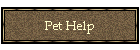 Pet Help